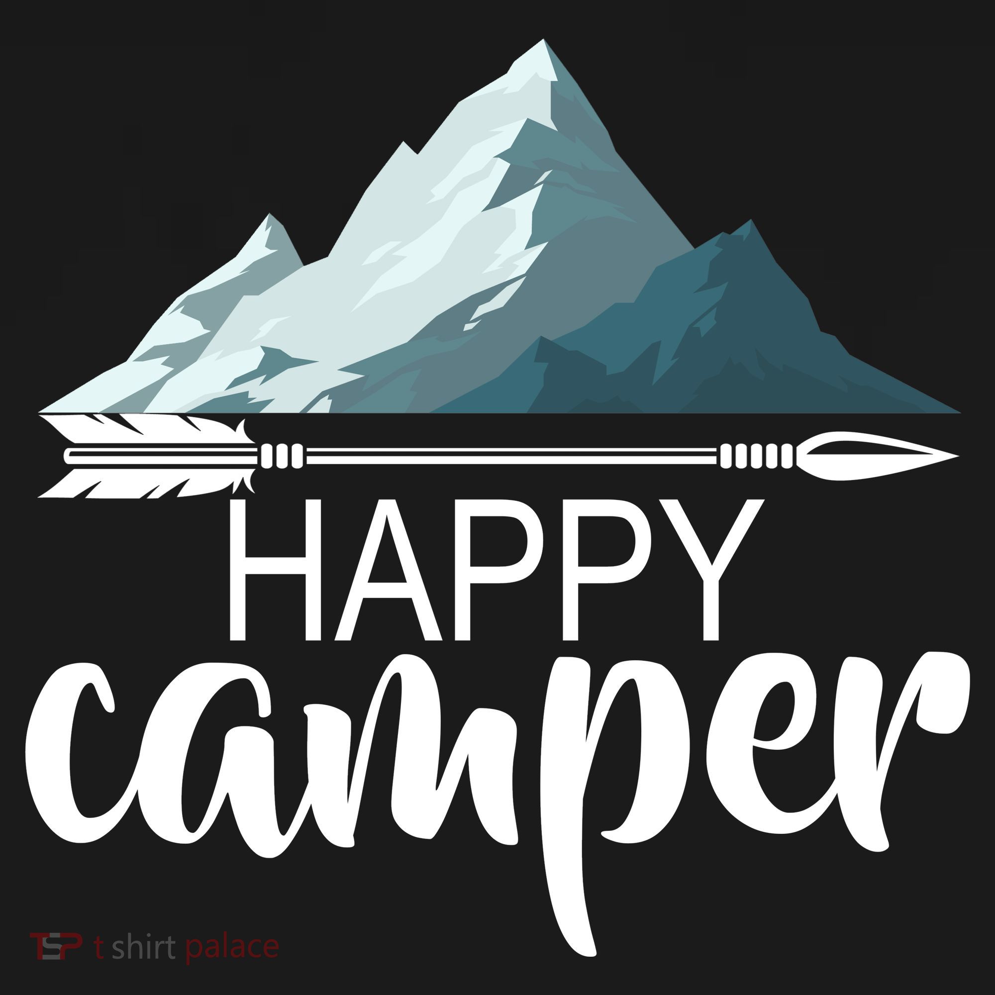 Happy Camper In The Mountains Pajama Set