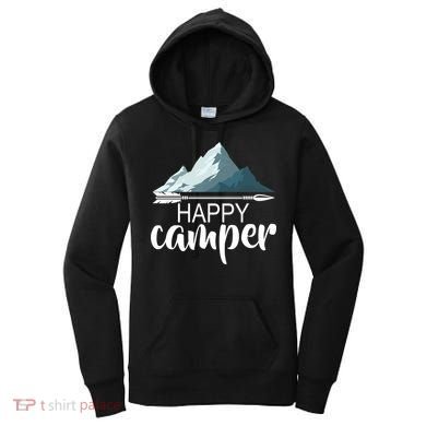 Happy Camper In The Mountains Women's Hoodie