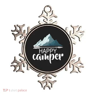 Happy Camper In The Mountains Ornament
