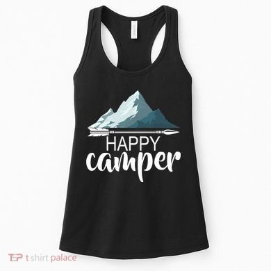 Happy Camper In The Mountains Women's Tank Top