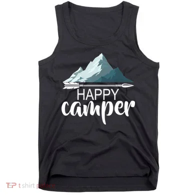 Happy Camper In The Mountains Tank Top