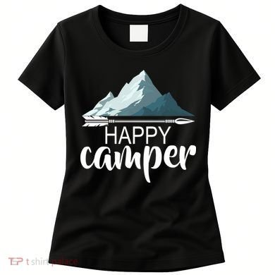 Happy Camper In The Mountains Women's T-Shirt