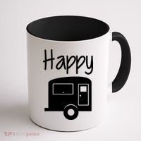 Happy Camper RV Camping Coffee Mug thumb 1