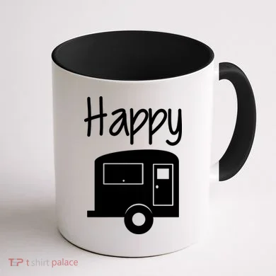 Happy Camper RV Camping Coffee Mug back