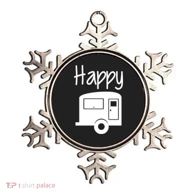 Happy Camper RV Camping Ornament