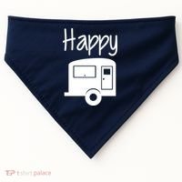 Happy Camper RV Camping USA-Made Doggie Bandana thumb 0