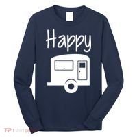 Happy Camper RV Camping Long Sleeve Shirt thumb 0