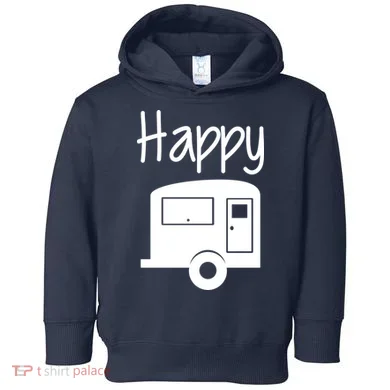 Happy Camper RV Camping Toddler Hoodie
