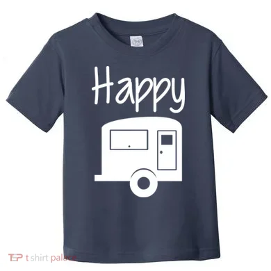 Happy Camper RV Camping Toddler T-Shirt