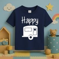 Happy Camper RV Camping Toddler T-Shirt thumb 3