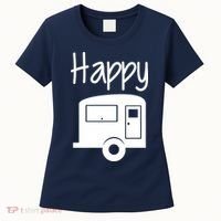 Happy Camper RV Camping Women's T-Shirt thumb 0