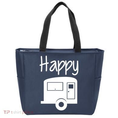Happy Camper RV Camping Tote Bag