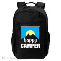 Happy Camper Sunrise Over Mountains Backpack thumb 0