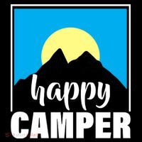 Happy Camper Sunrise Over Mountains Backpack thumb 2