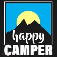 Happy Camper Sunrise Over Mountains Backpack thumb 2
