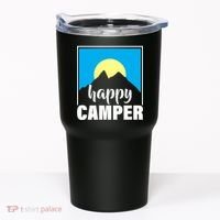Happy Camper Sunrise Over Mountains Tumbler thumb 0