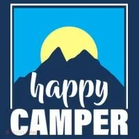 Happy Camper Sunrise Over Mountains Women's Sweatshirt thumb 2