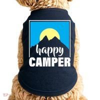 Happy Camper Sunrise Over Mountains Doggie Tank thumb 0