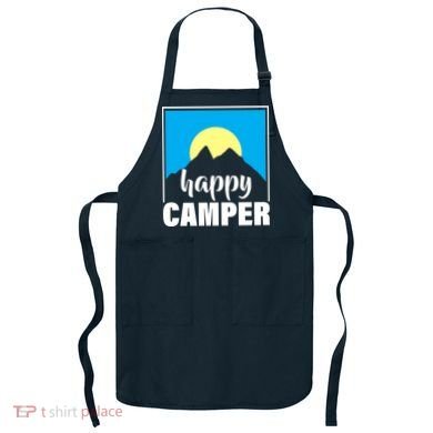 Happy Camper Sunrise Over Mountains Apron