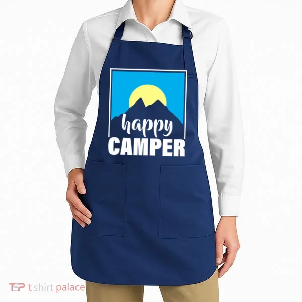 Happy Camper Sunrise Over Mountains Apron