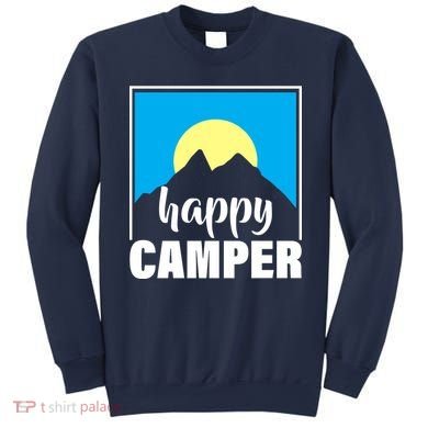 Happy Camper Sunrise Over Mountains Sweatshirt