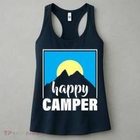 Happy Camper Sunrise Over Mountains Women's Tank Top thumb 3