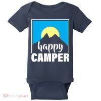 Happy Camper Sunrise Over Mountains Baby Bodysuit thumb 0