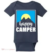 Happy Camper Sunrise Over Mountains Baby Bodysuit thumb 0