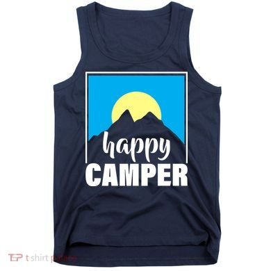 Happy Camper Sunrise Over Mountains Tank Top