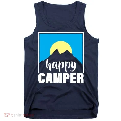 Happy Camper Sunrise Over Mountains Tank Top