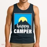Happy Camper Sunrise Over Mountains Tank Top thumb 3