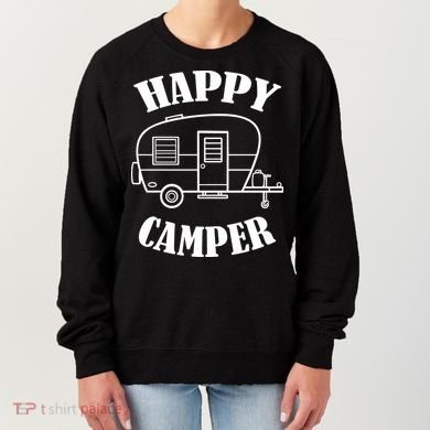 Happy Camper Trailer Women's Sweatshirt