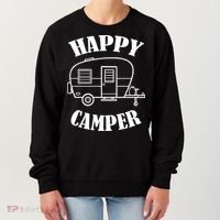 Happy Camper Trailer Women's Sweatshirt thumb 0