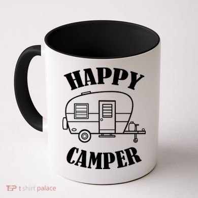 Happy Camper Trailer Coffee Mug