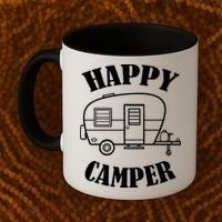 Happy Camper Trailer Coffee Mug thumb 2