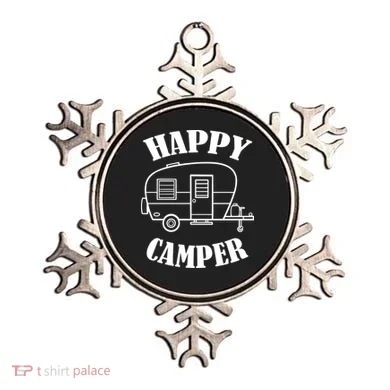 Happy Camper Trailer Ornament
