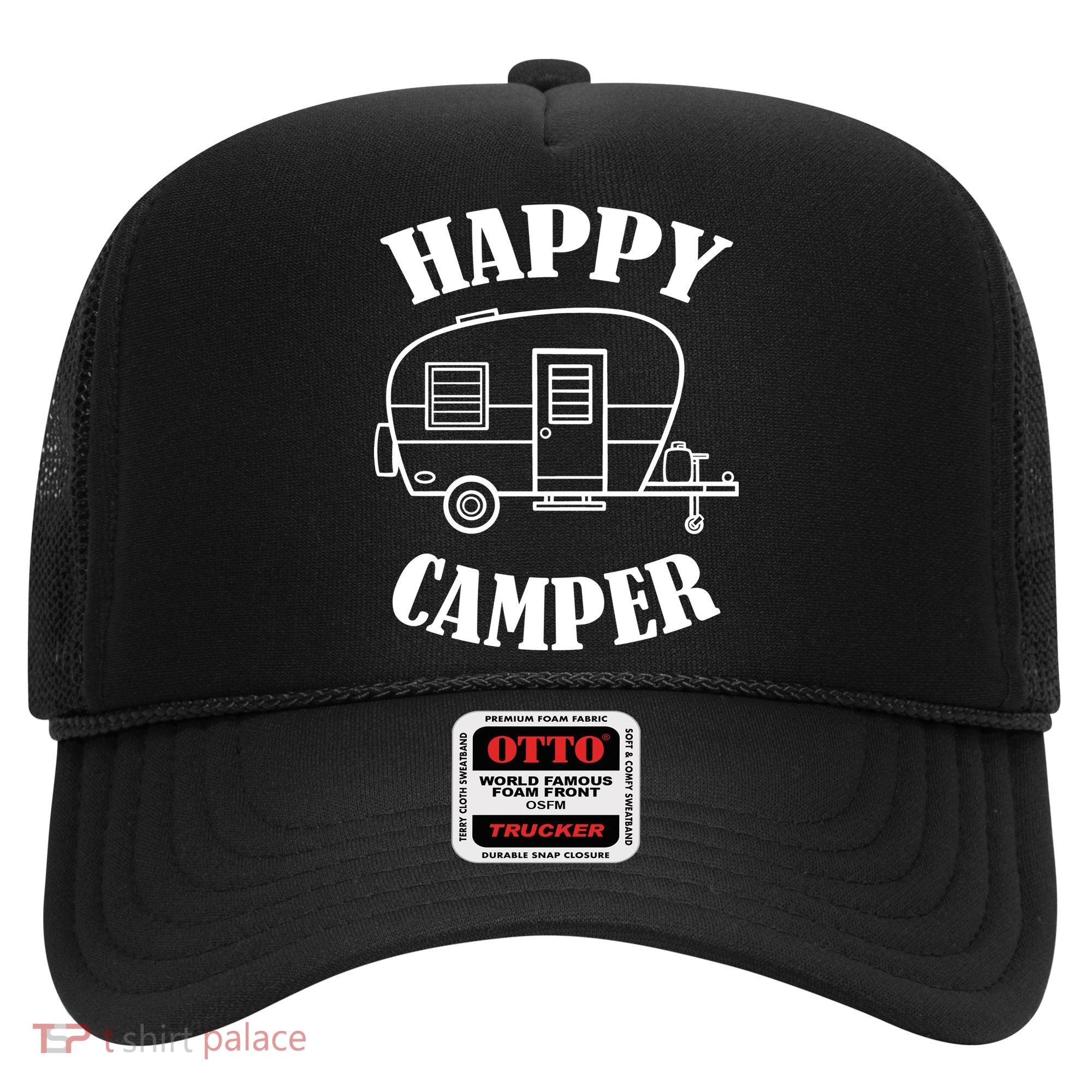 Happy Camper Trailer Hat