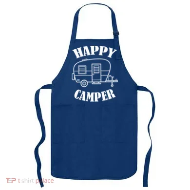 Happy Camper Trailer Apron