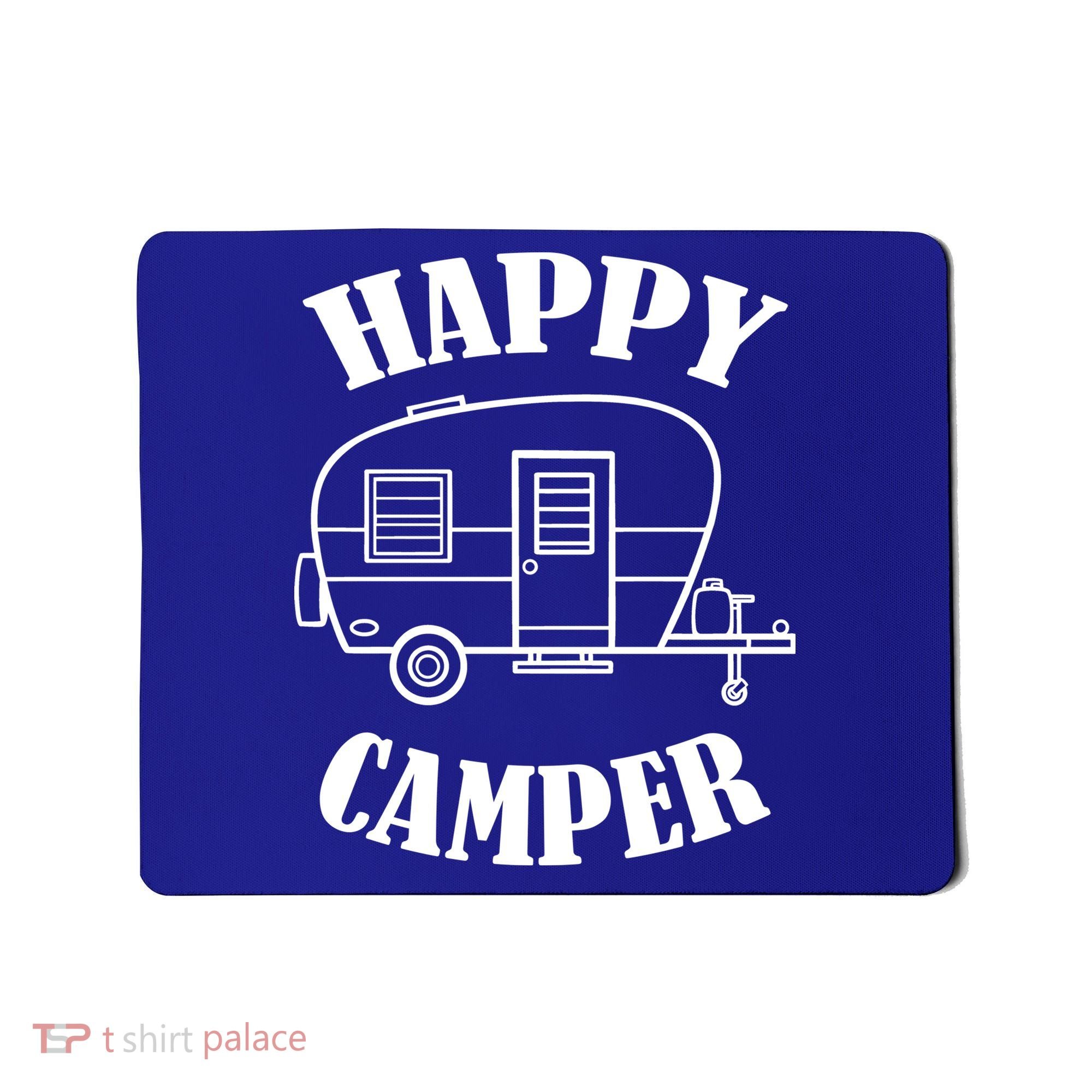Happy Camper Trailer Mousepad
