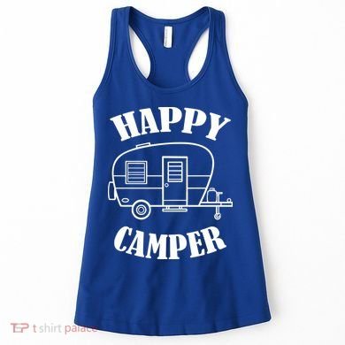 Happy Camper Trailer Women's Tank Top
