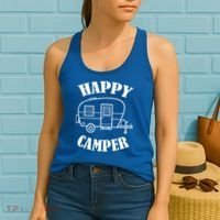Happy Camper Trailer Women's Tank Top thumb 2
