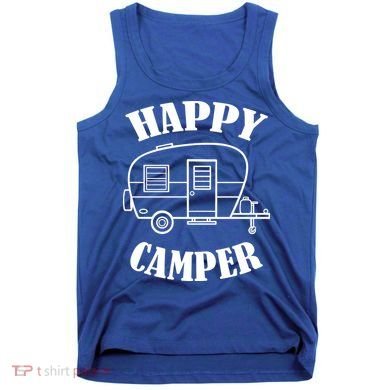 Happy Camper Trailer Tank Top