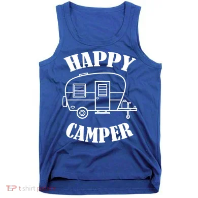 Happy Camper Trailer Tank Top