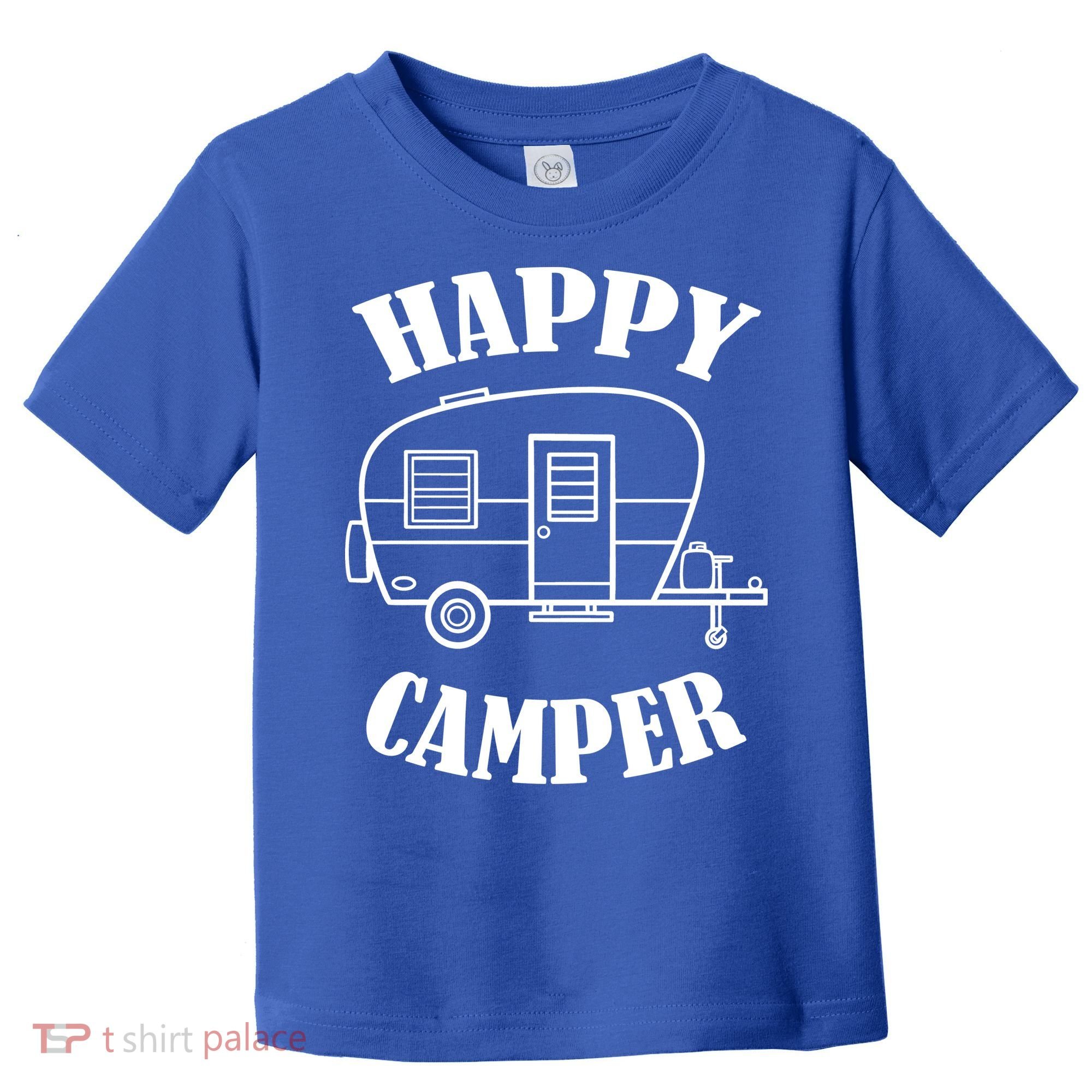 Happy Camper Trailer Toddler T-Shirt