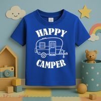 Happy Camper Trailer Toddler T-Shirt thumb 3