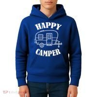 Happy Camper Trailer Kids Hoodie thumb 4