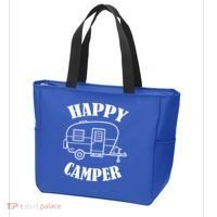 Happy Camper Trailer Tote Bag thumb 3