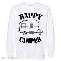 Happy Camper Trailer Garment-Dyed Sweatshirt thumb 0