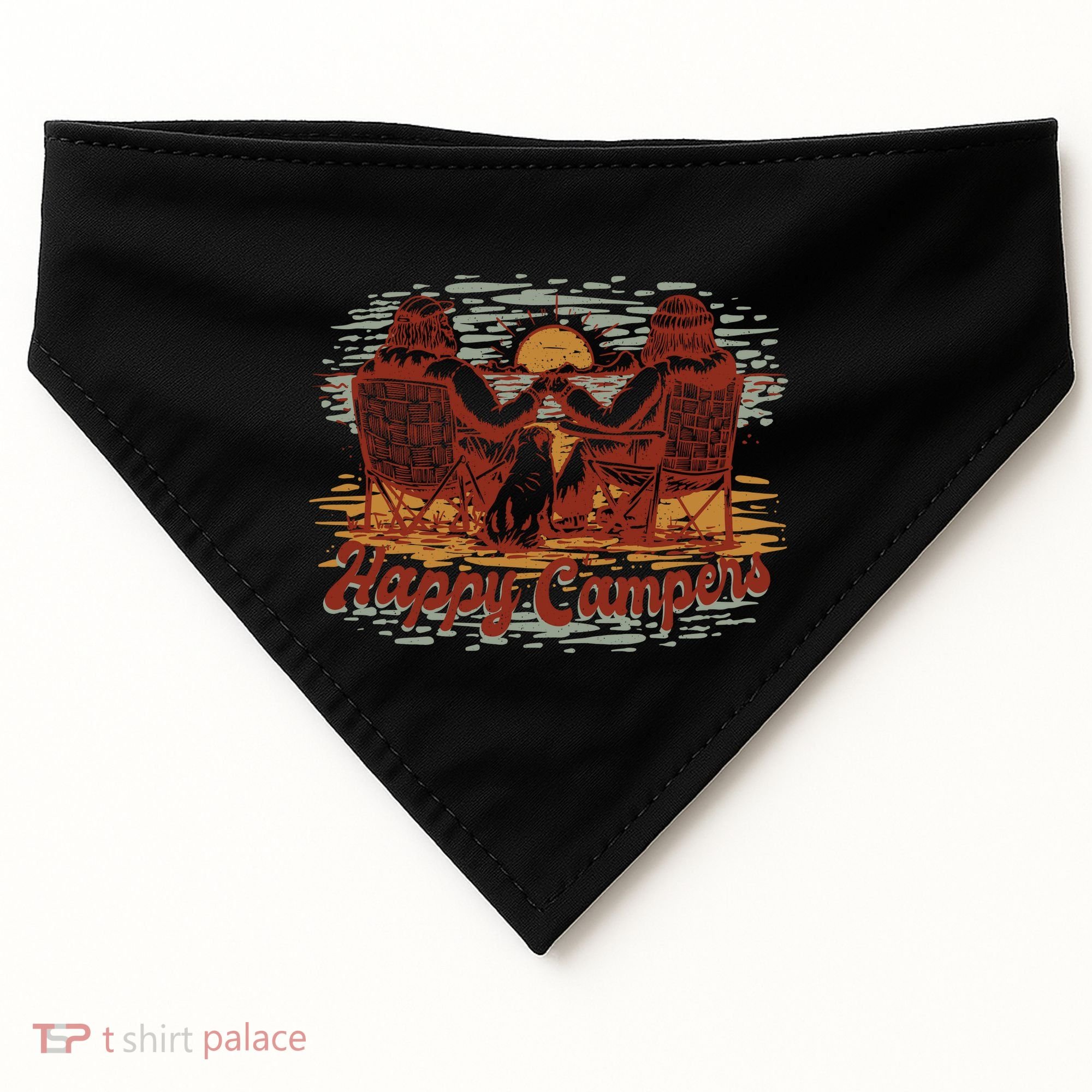 Happy Campers USA-Made Doggie Bandana