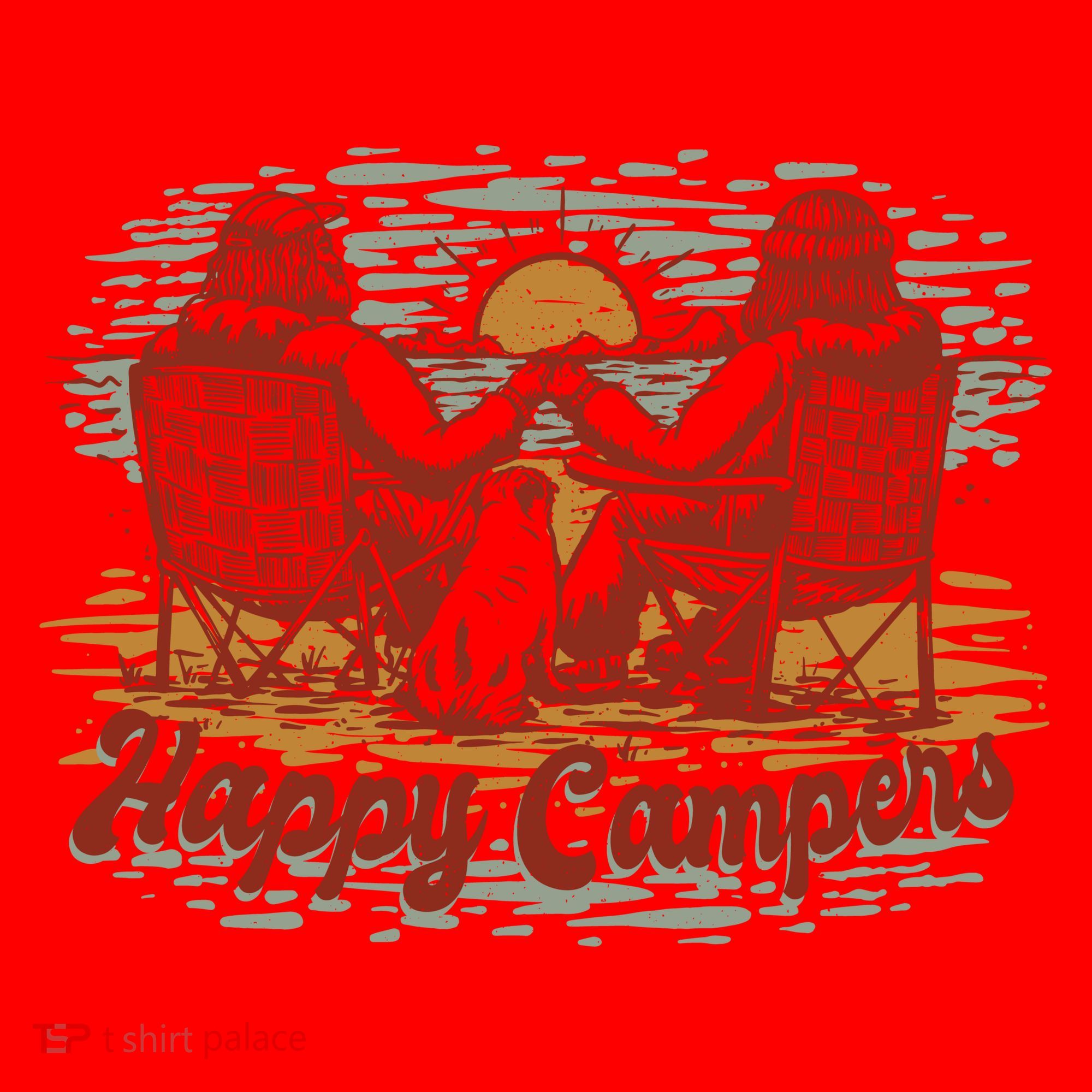 Happy Campers Santa Hat